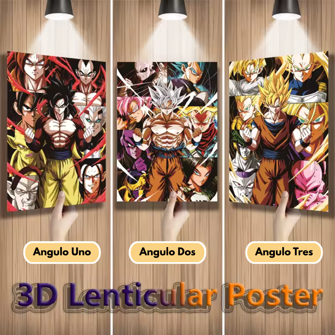 Póster Lenticular Dragon Ball