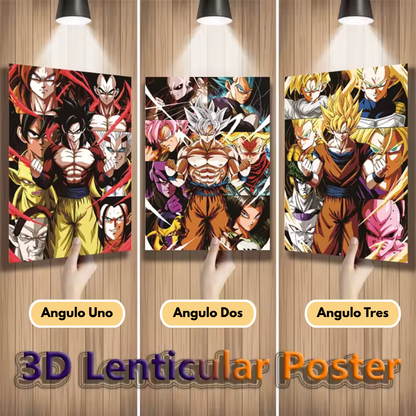 Póster Lenticular Dragon Ball