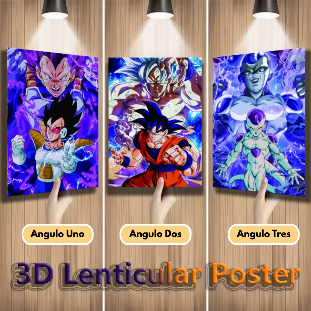 Póster Lenticular Dragon Ball